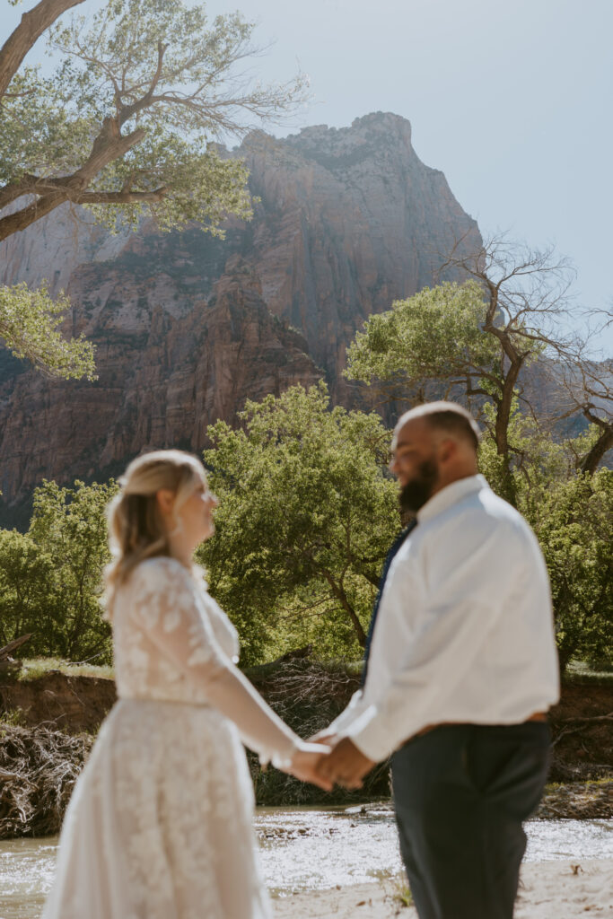 Whitney and Trenton | Zion National Park Vow Renewal | Springdale, Utah | Emily Dawn Photo | Southern Utah Wedding and Elopement Photographer