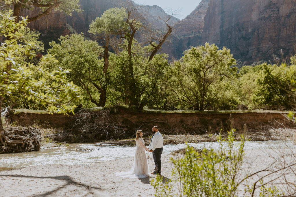 Whitney and Trenton | Zion National Park Vow Renewal | Springdale, Utah | Emily Dawn Photo | Southern Utah Wedding and Elopement Photographer