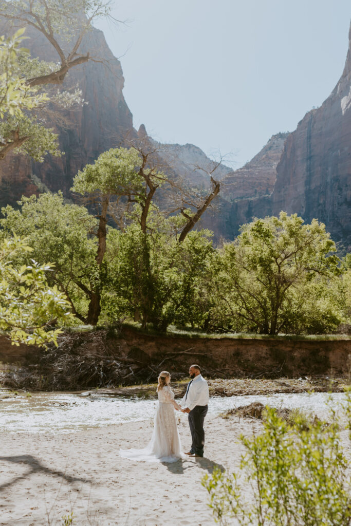 Whitney and Trenton | Zion National Park Vow Renewal | Springdale, Utah | Emily Dawn Photo | Southern Utah Wedding and Elopement Photographer