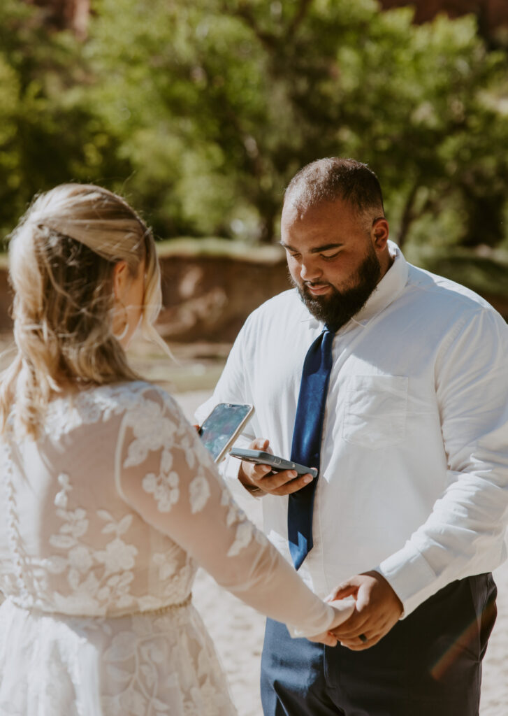 Whitney and Trenton | Zion National Park Vow Renewal | Springdale, Utah | Emily Dawn Photo | Southern Utah Wedding and Elopement Photographer