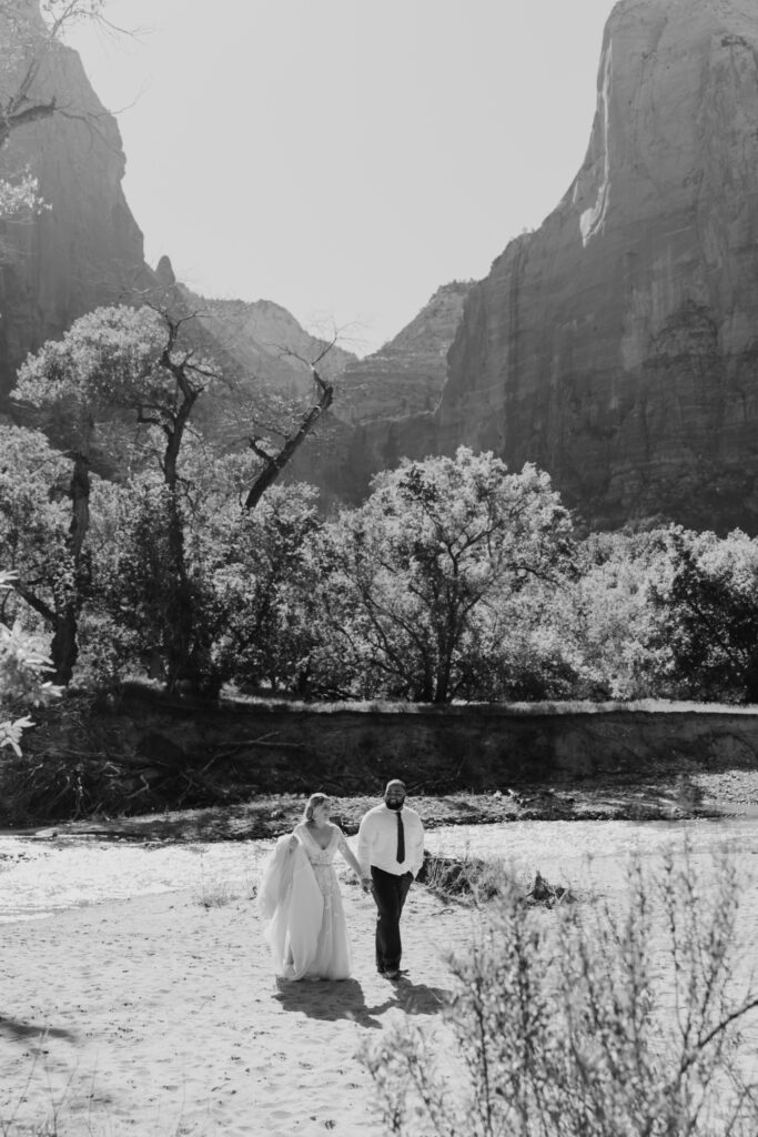 Whitney and Trenton | Zion National Park Vow Renewal | Springdale, Utah | Emily Dawn Photo | Southern Utah Wedding and Elopement Photographer