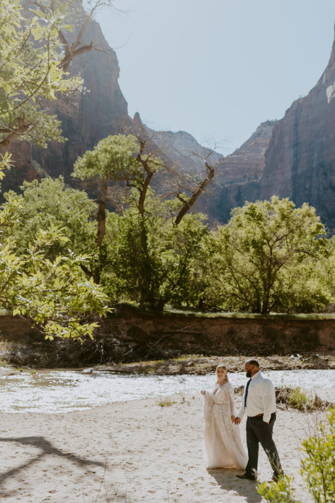 Whitney and Trenton | Zion National Park Vow Renewal | Springdale, Utah | Emily Dawn Photo | Southern Utah Wedding and Elopement Photographer