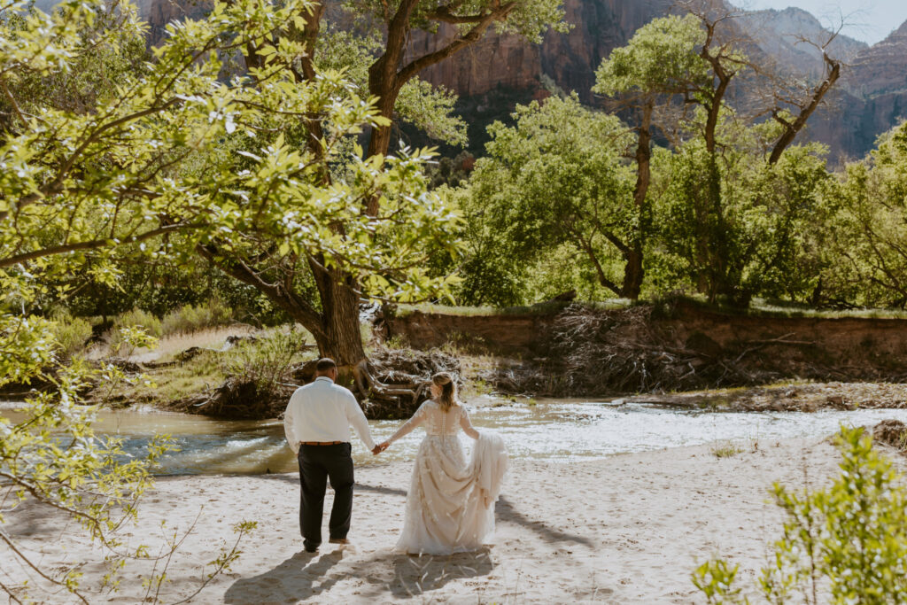 Whitney and Trenton | Zion National Park Vow Renewal | Springdale, Utah | Emily Dawn Photo | Southern Utah Wedding and Elopement Photographer