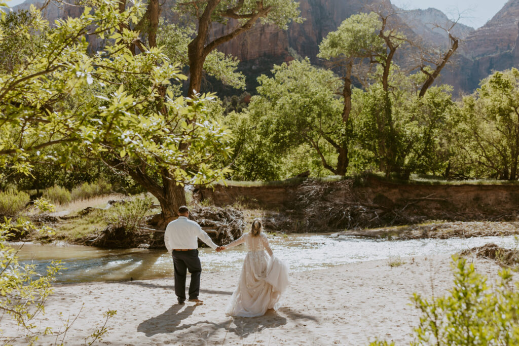 Whitney and Trenton | Zion National Park Vow Renewal | Springdale, Utah | Emily Dawn Photo | Southern Utah Wedding and Elopement Photographer