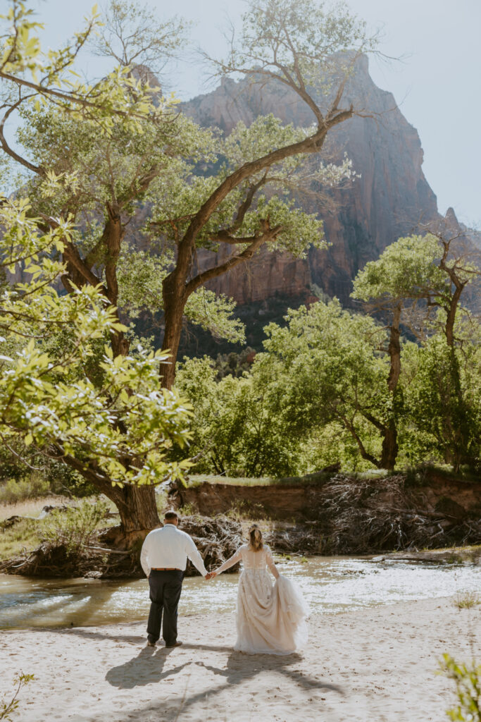 Whitney and Trenton | Zion National Park Vow Renewal | Springdale, Utah | Emily Dawn Photo | Southern Utah Wedding and Elopement Photographer