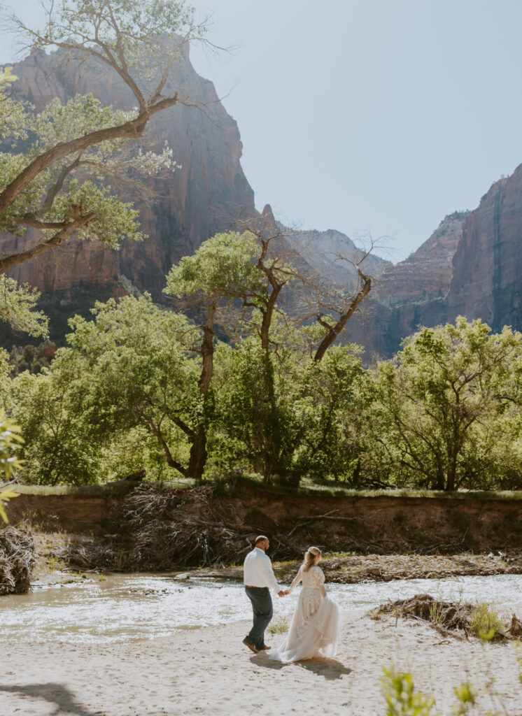 Whitney and Trenton | Zion National Park Vow Renewal | Springdale, Utah | Emily Dawn Photo | Southern Utah Wedding and Elopement Photographer