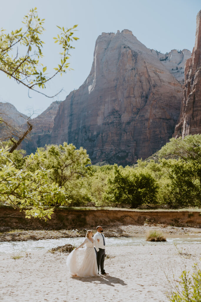 Whitney and Trenton | Zion National Park Vow Renewal | Springdale, Utah | Emily Dawn Photo | Southern Utah Wedding and Elopement Photographer