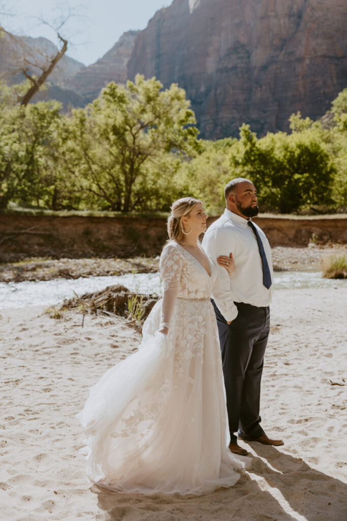 Whitney and Trenton | Zion National Park Vow Renewal | Springdale, Utah | Emily Dawn Photo | Southern Utah Wedding and Elopement Photographer