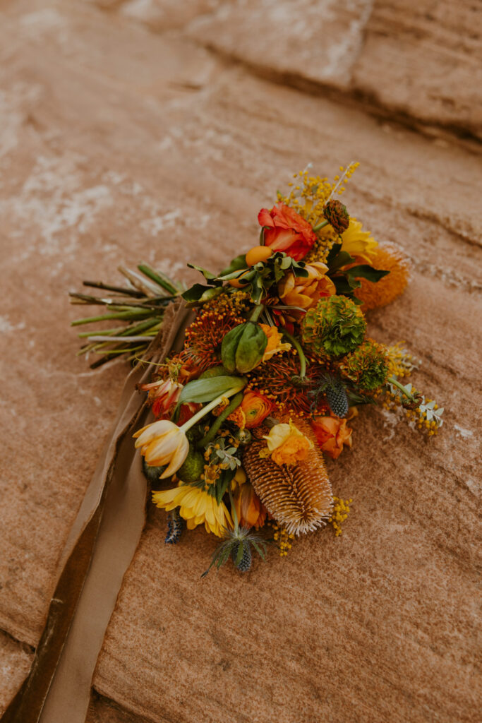 Christine and Ricky | Zion National Park Canyon Overlook Bridal Photos | Southern Utah Wedding and Elopement Photographer, Emily Dawn Photo