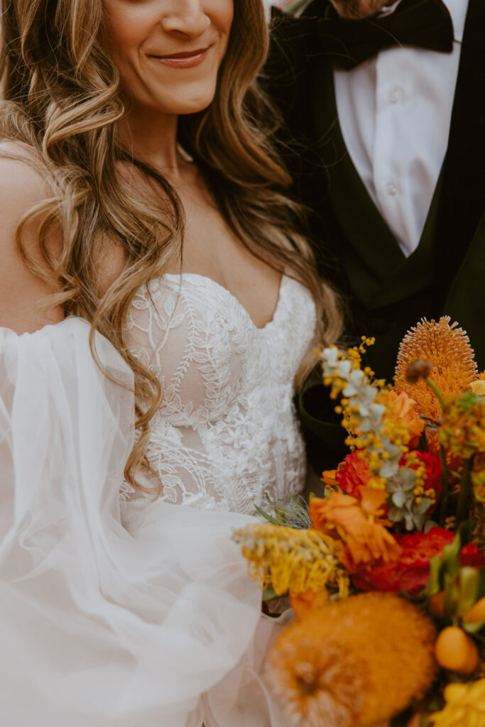 Christine and Ricky | Zion National Park Canyon Overlook Bridal Photos | Southern Utah Wedding and Elopement Photographer, Emily Dawn Photo