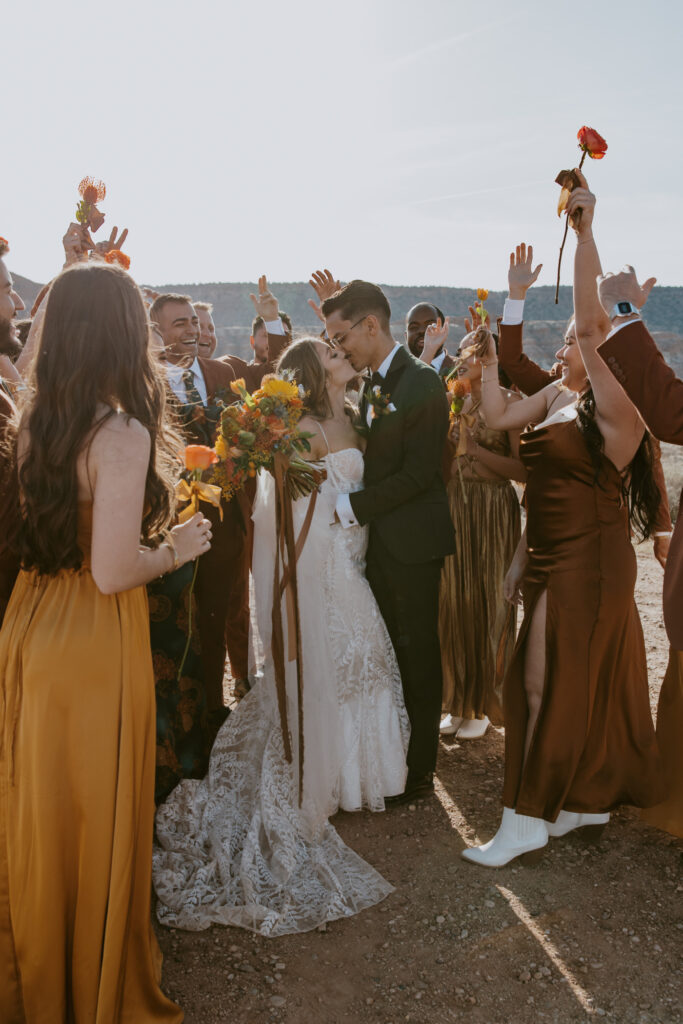 Christine and Ricky Wedding | Zion Red Rock Villa | Rockville, Utah | Emily Dawn Photo | Southern Utah Wedding and Elopement Photographer