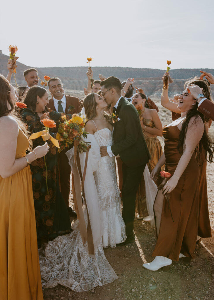 Christine and Ricky Wedding | Zion Red Rock Villa | Rockville, Utah | Emily Dawn Photo | Southern Utah Wedding and Elopement Photographer