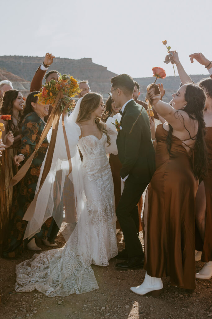 Christine and Ricky Wedding | Zion Red Rock Villa | Rockville, Utah | Emily Dawn Photo | Southern Utah Wedding and Elopement Photographer