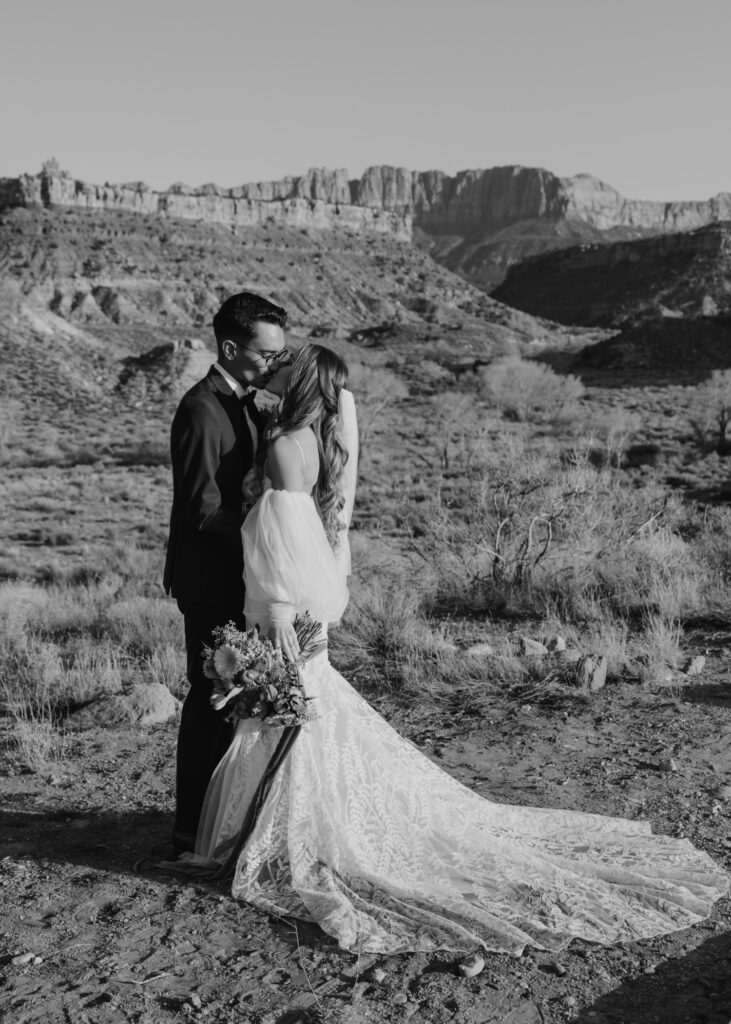 Christine and Ricky Wedding | Zion Red Rock Villa | Rockville, Utah | Emily Dawn Photo | Southern Utah Wedding and Elopement Photographer