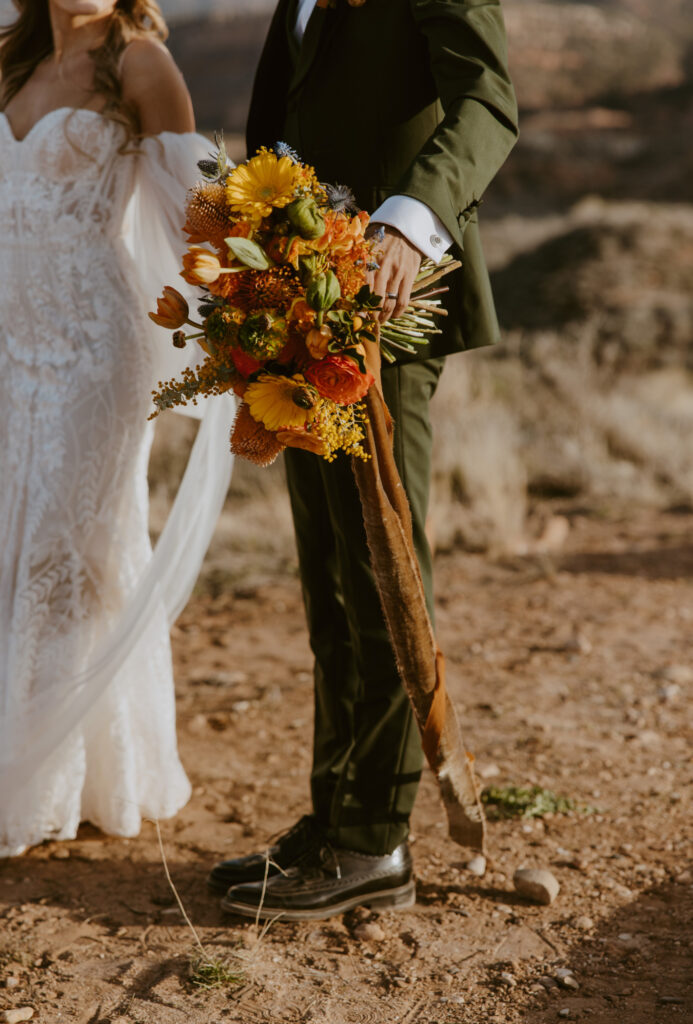 Christine and Ricky Wedding | Zion Red Rock Villa | Rockville, Utah | Emily Dawn Photo | Southern Utah Wedding and Elopement Photographer