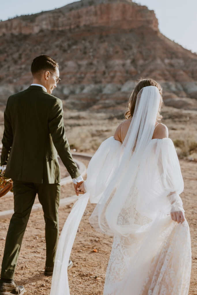 Christine and Ricky Wedding | Zion Red Rock Villa | Rockville, Utah | Emily Dawn Photo | Southern Utah Wedding and Elopement Photographer