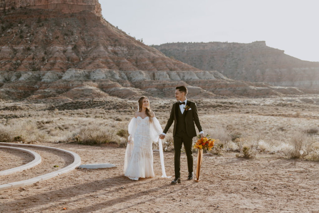 Christine and Ricky Wedding | Zion Red Rock Villa | Rockville, Utah | Emily Dawn Photo | Southern Utah Wedding and Elopement Photographer