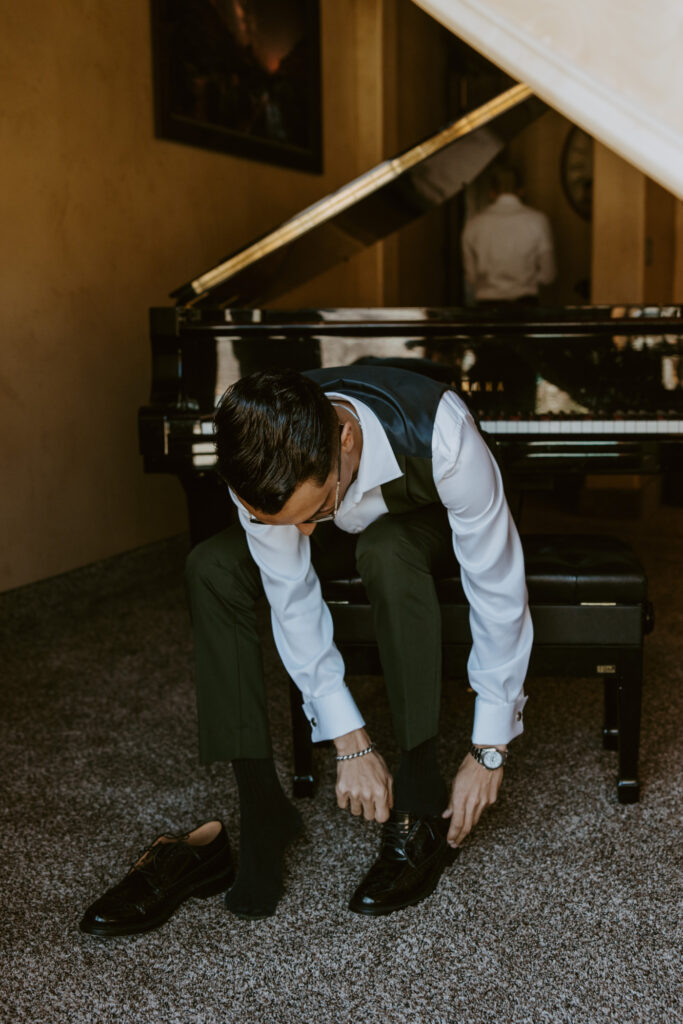 Christine and Ricky Wedding | Zion Red Rock Villa | Rockville, Utah | Emily Dawn Photo | Southern Utah Wedding and Elopement Photographer