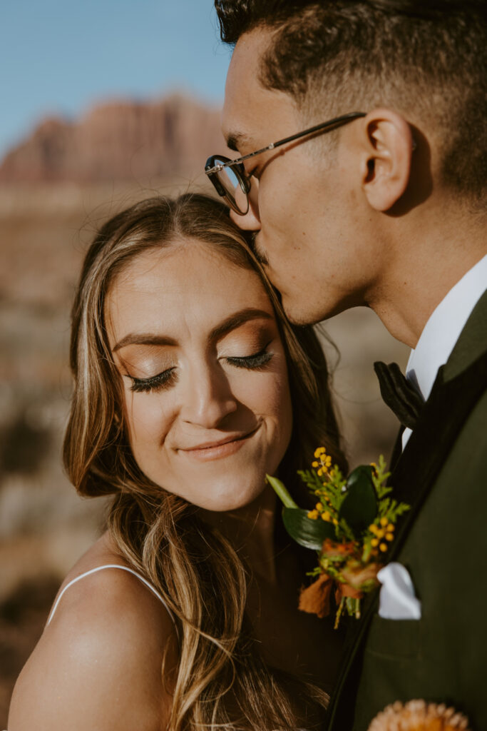 Christine and Ricky Wedding | Zion Red Rock Villa | Rockville, Utah | Emily Dawn Photo | Southern Utah Wedding and Elopement Photographer