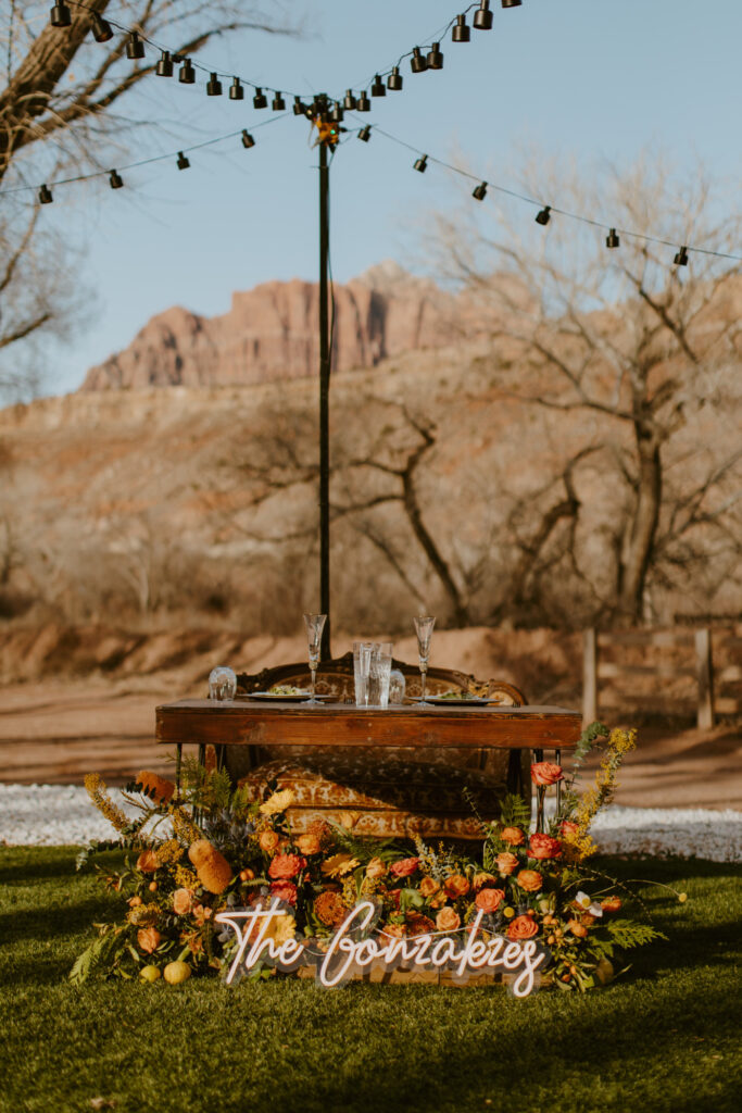 Christine and Ricky Wedding | Zion Red Rock Villa | Rockville, Utah | Emily Dawn Photo | Southern Utah Wedding and Elopement Photographer