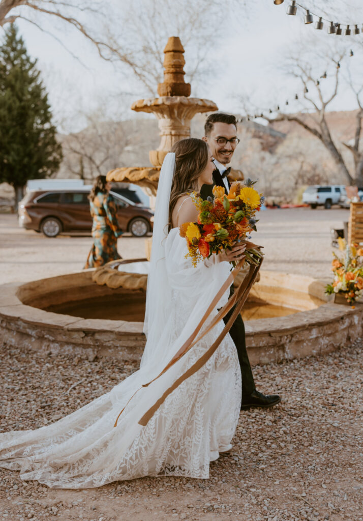 Christine and Ricky Wedding | Zion Red Rock Villa | Rockville, Utah | Emily Dawn Photo | Southern Utah Wedding and Elopement Photographer