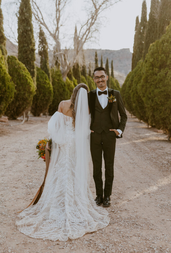 Christine and Ricky Wedding | Zion Red Rock Villa | Rockville, Utah | Emily Dawn Photo | Southern Utah Wedding and Elopement Photographer