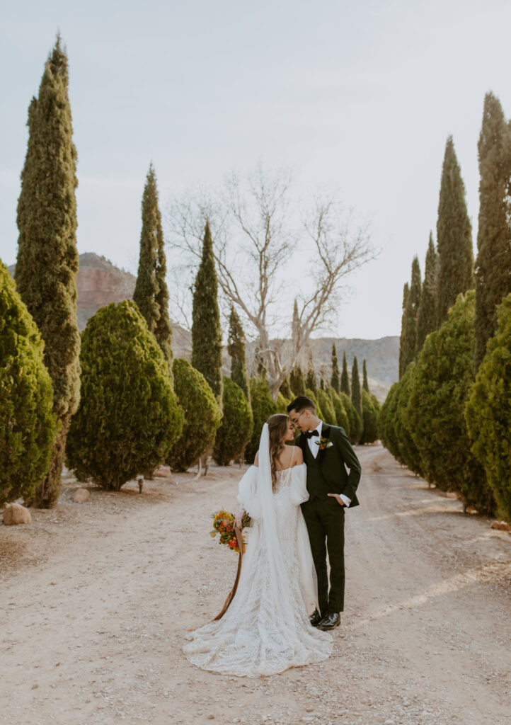 Christine and Ricky Wedding | Zion Red Rock Villa | Rockville, Utah | Emily Dawn Photo | Southern Utah Wedding and Elopement Photographer