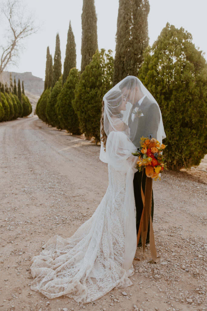 Christine and Ricky Wedding | Zion Red Rock Villa | Rockville, Utah | Emily Dawn Photo | Southern Utah Wedding and Elopement Photographer