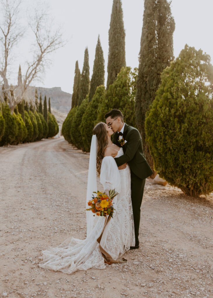 Christine and Ricky Wedding | Zion Red Rock Villa | Rockville, Utah | Emily Dawn Photo | Southern Utah Wedding and Elopement Photographer