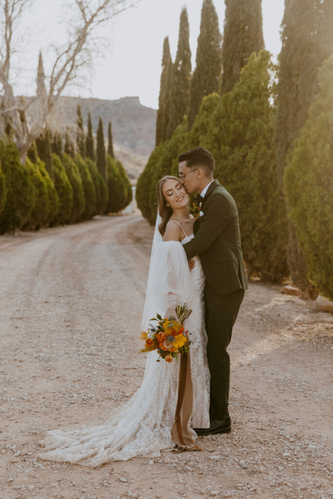 Christine and Ricky Wedding | Zion Red Rock Villa | Rockville, Utah | Emily Dawn Photo | Southern Utah Wedding and Elopement Photographer