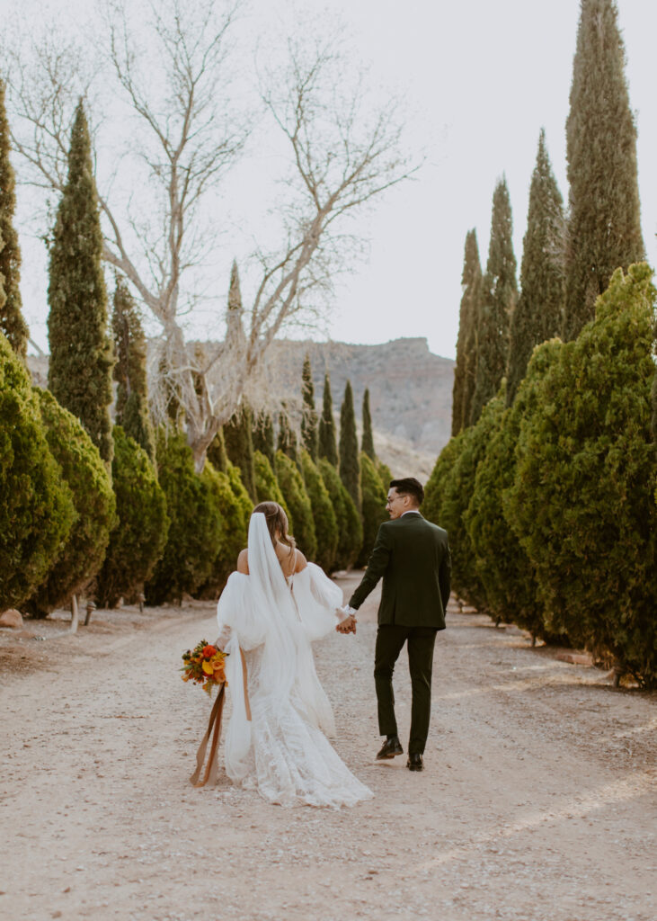 Christine and Ricky Wedding | Zion Red Rock Villa | Rockville, Utah | Emily Dawn Photo | Southern Utah Wedding and Elopement Photographer