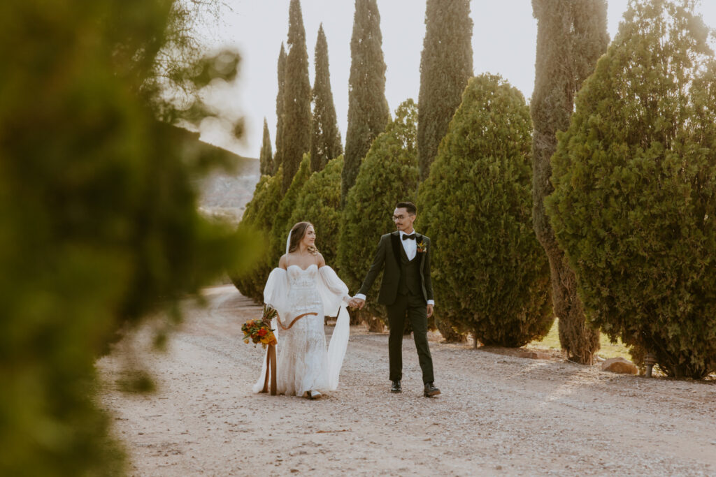 Christine and Ricky Wedding | Zion Red Rock Villa | Rockville, Utah | Emily Dawn Photo | Southern Utah Wedding and Elopement Photographer