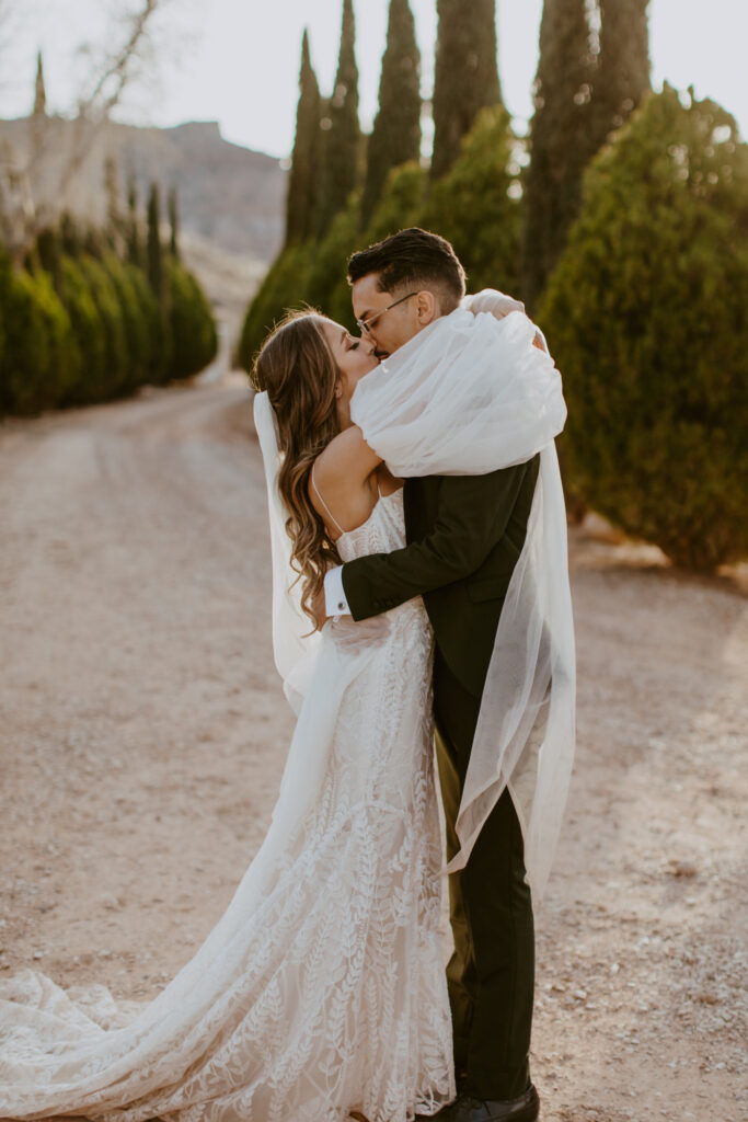 Christine and Ricky Wedding | Zion Red Rock Villa | Rockville, Utah | Emily Dawn Photo | Southern Utah Wedding and Elopement Photographer