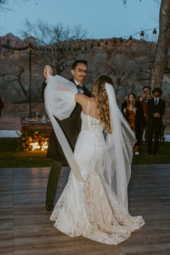 Christine and Ricky Wedding | Zion Red Rock Villa | Rockville, Utah | Emily Dawn Photo | Southern Utah Wedding and Elopement Photographer