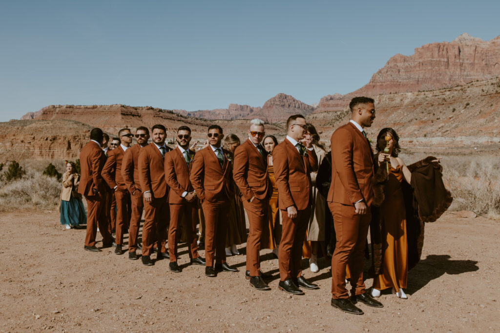 Christine and Ricky Wedding | Zion Red Rock Villa | Rockville, Utah | Emily Dawn Photo | Southern Utah Wedding and Elopement Photographer