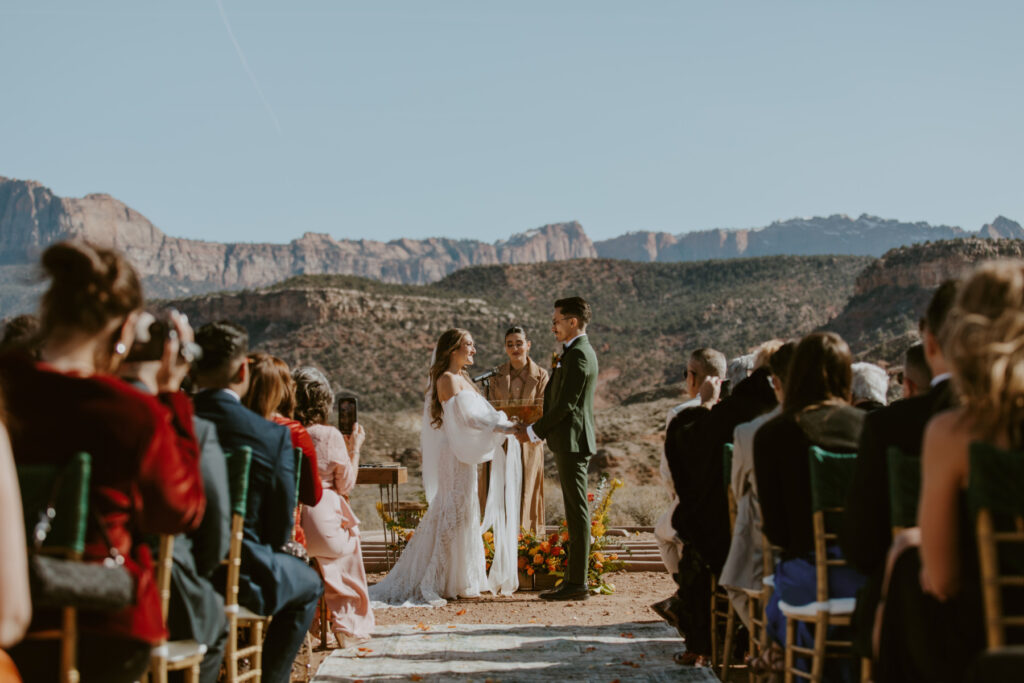 Christine and Ricky Wedding | Zion Red Rock Villa | Rockville, Utah | Emily Dawn Photo | Southern Utah Wedding and Elopement Photographer