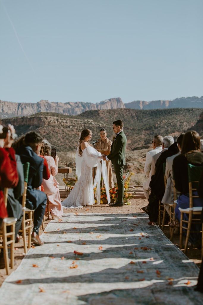 Christine and Ricky Wedding | Zion Red Rock Villa | Rockville, Utah | Emily Dawn Photo | Southern Utah Wedding and Elopement Photographer