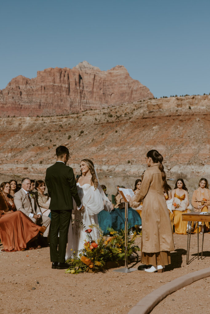 Christine and Ricky Wedding | Zion Red Rock Villa | Rockville, Utah | Emily Dawn Photo | Southern Utah Wedding and Elopement Photographer