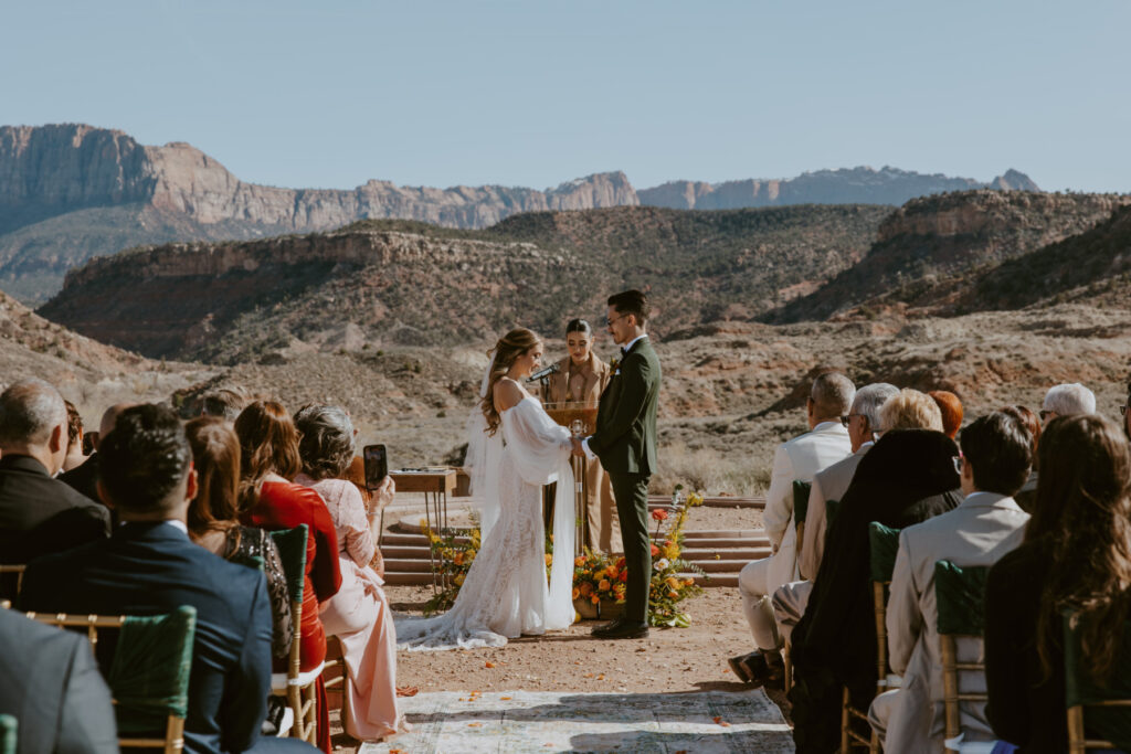 Christine and Ricky Wedding | Zion Red Rock Villa | Rockville, Utah | Emily Dawn Photo | Southern Utah Wedding and Elopement Photographer