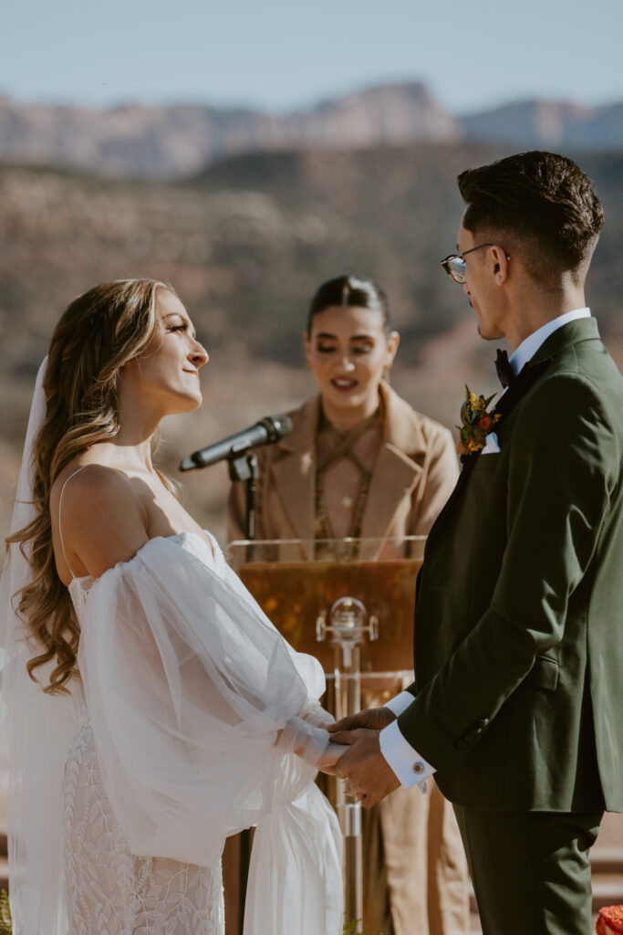 Christine and Ricky Wedding | Zion Red Rock Villa | Rockville, Utah | Emily Dawn Photo | Southern Utah Wedding and Elopement Photographer