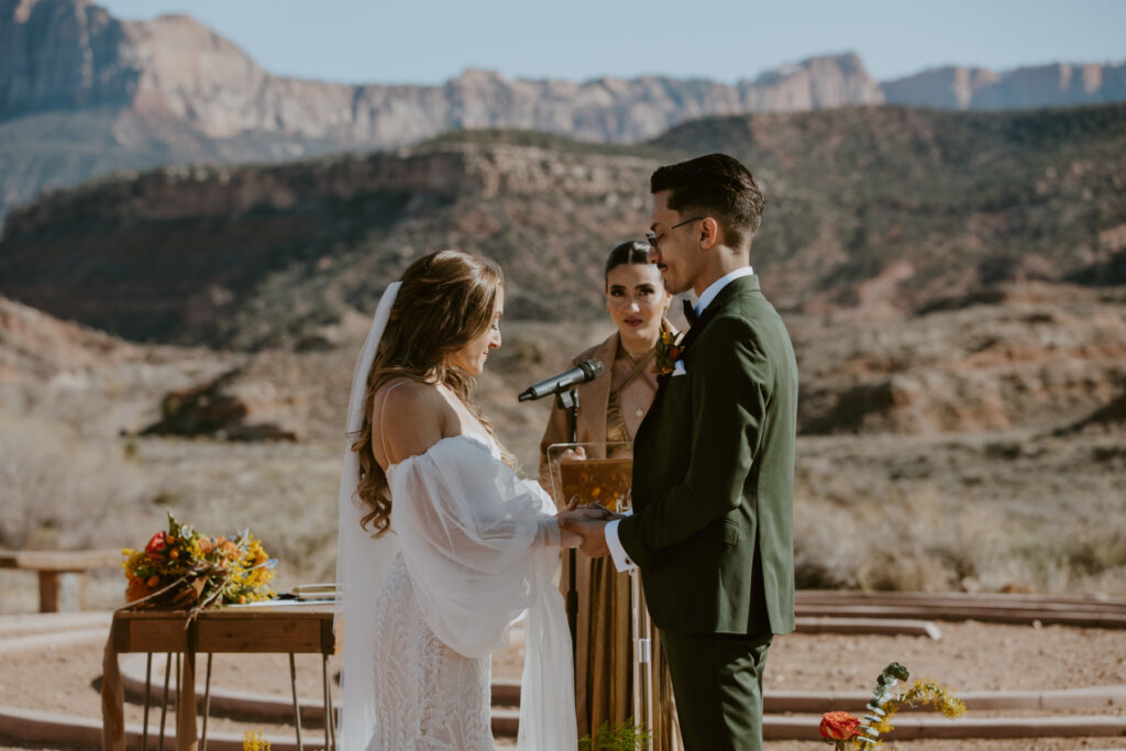 Christine and Ricky Wedding | Zion Red Rock Villa | Rockville, Utah | Emily Dawn Photo | Southern Utah Wedding and Elopement Photographer