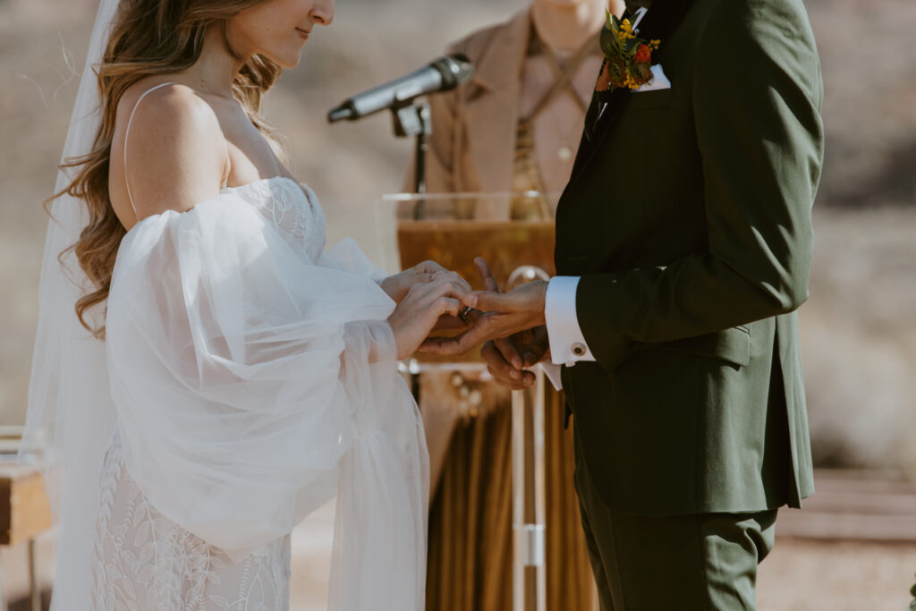 Christine and Ricky Wedding | Zion Red Rock Villa | Rockville, Utah | Emily Dawn Photo | Southern Utah Wedding and Elopement Photographer