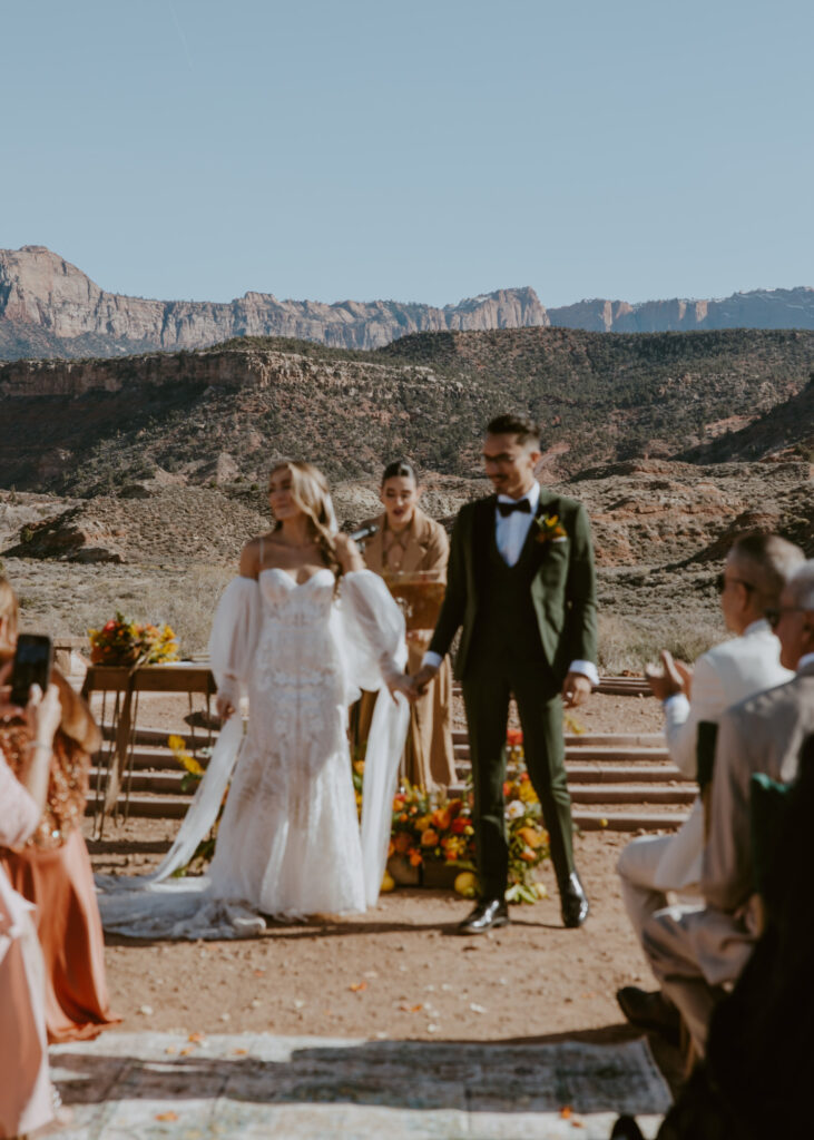 Christine and Ricky Wedding | Zion Red Rock Villa | Rockville, Utah | Emily Dawn Photo | Southern Utah Wedding and Elopement Photographer