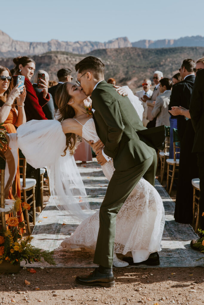 Christine and Ricky Wedding | Zion Red Rock Villa | Rockville, Utah | Emily Dawn Photo | Southern Utah Wedding and Elopement Photographer