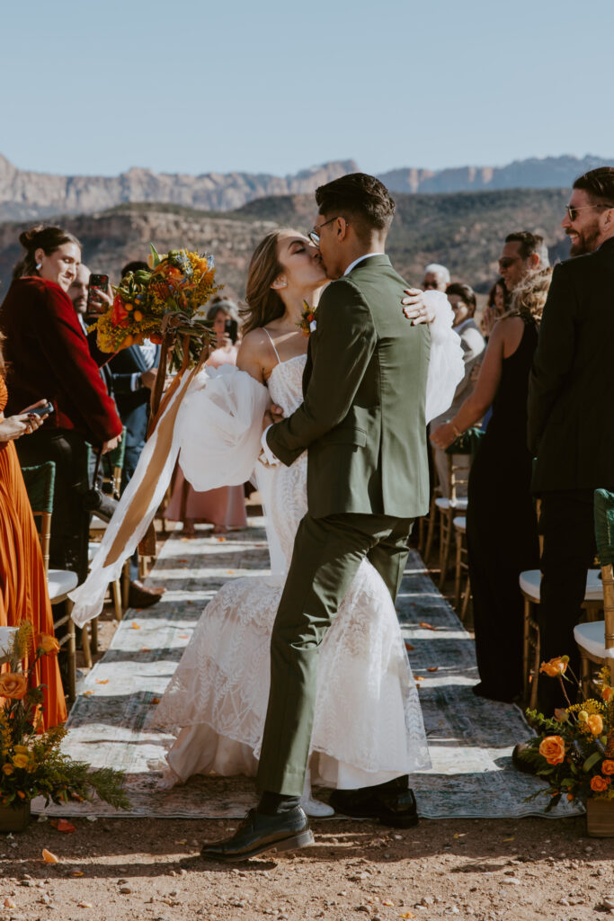 Christine and Ricky Wedding | Zion Red Rock Villa | Rockville, Utah | Emily Dawn Photo | Southern Utah Wedding and Elopement Photographer