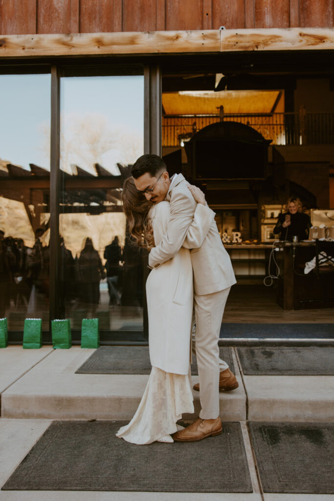 Christine and Ricky Wedding | Zion Red Rock Villa | Rockville, Utah | Emily Dawn Photo | Southern Utah Wedding and Elopement Photographer