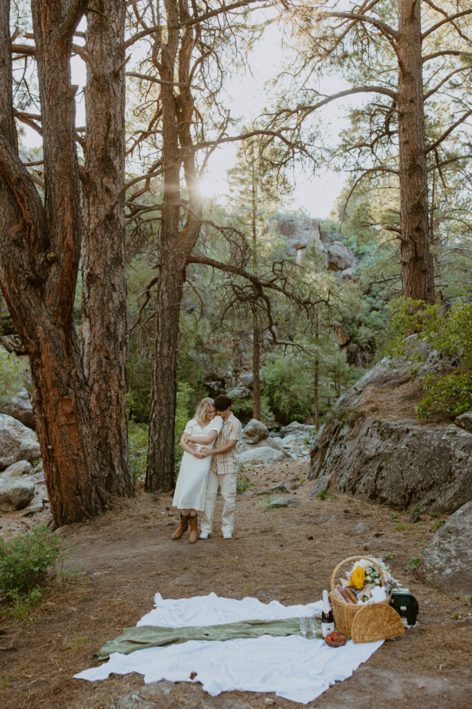 Faith and Max, Romantic Picnic Photoshoot, Pine Valley, Utah - Southern Utah Photographer, Emily Dawn Photo