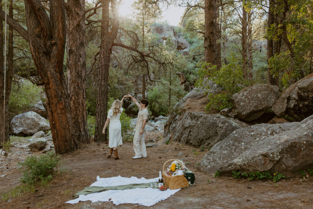 Faith and Max, Romantic Picnic Photoshoot, Pine Valley, Utah - Southern Utah Photographer, Emily Dawn Photo