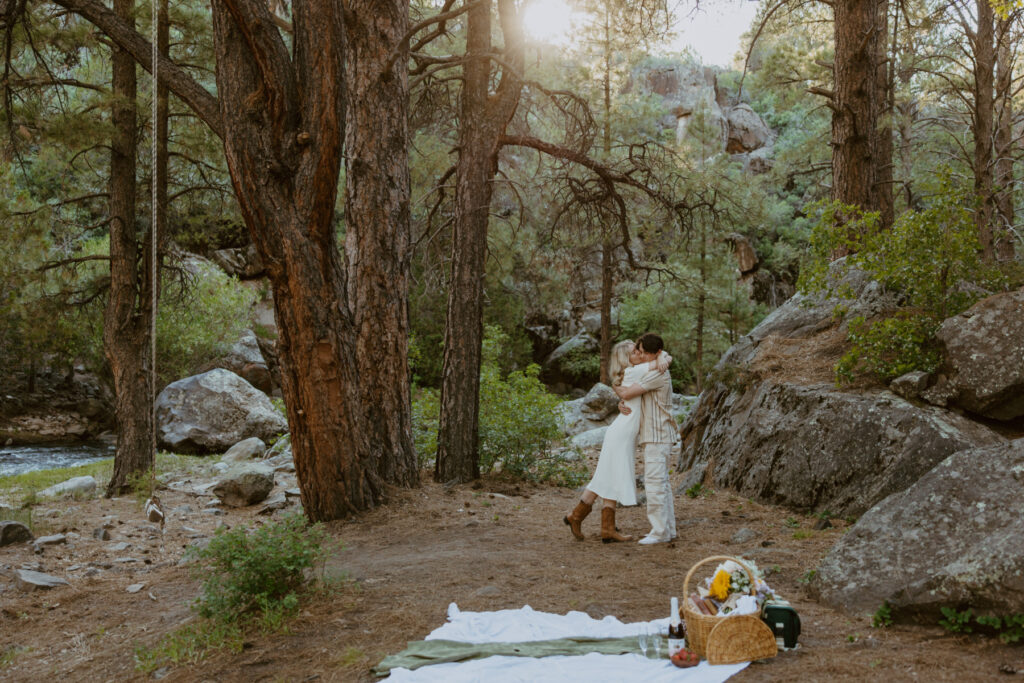 Faith and Max, Romantic Picnic Photoshoot, Pine Valley, Utah - Southern Utah Photographer, Emily Dawn Photo