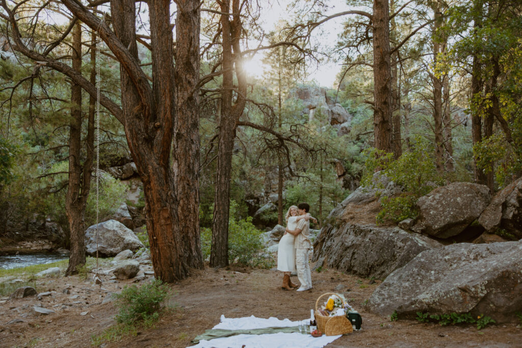 Faith and Max, Romantic Picnic Photoshoot, Pine Valley, Utah - Southern Utah Photographer, Emily Dawn Photo